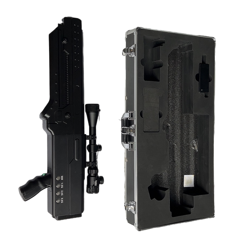  德宏手持便携式枪型低空防御反制四通道A型