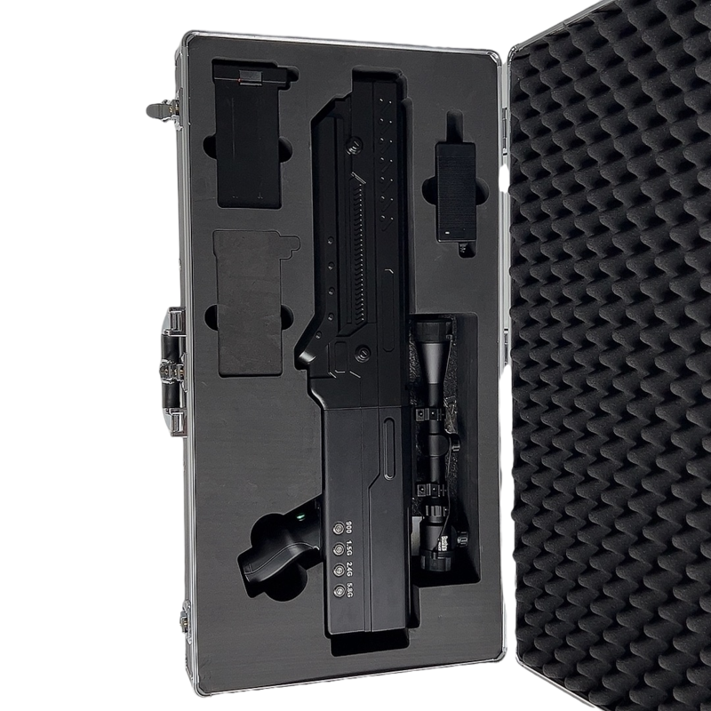  德宏手持便携式枪型低空防御反制四通道B型