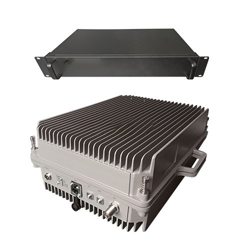  德宏TETRA800数字警用集群数字光纤直放站远近端机